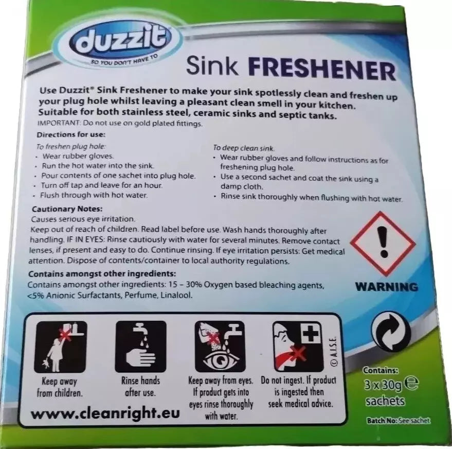 Duzzit Sink Freshener