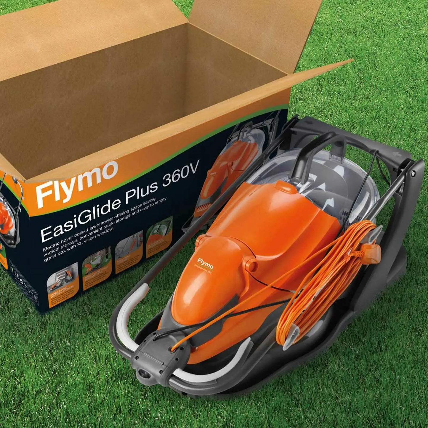 Flymo Easiglide Plus 360v Hover Mower