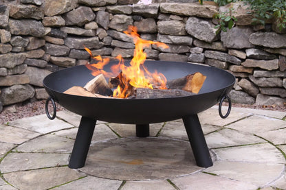 Gardeco Dakota Large Steel Fire Pit 80cm