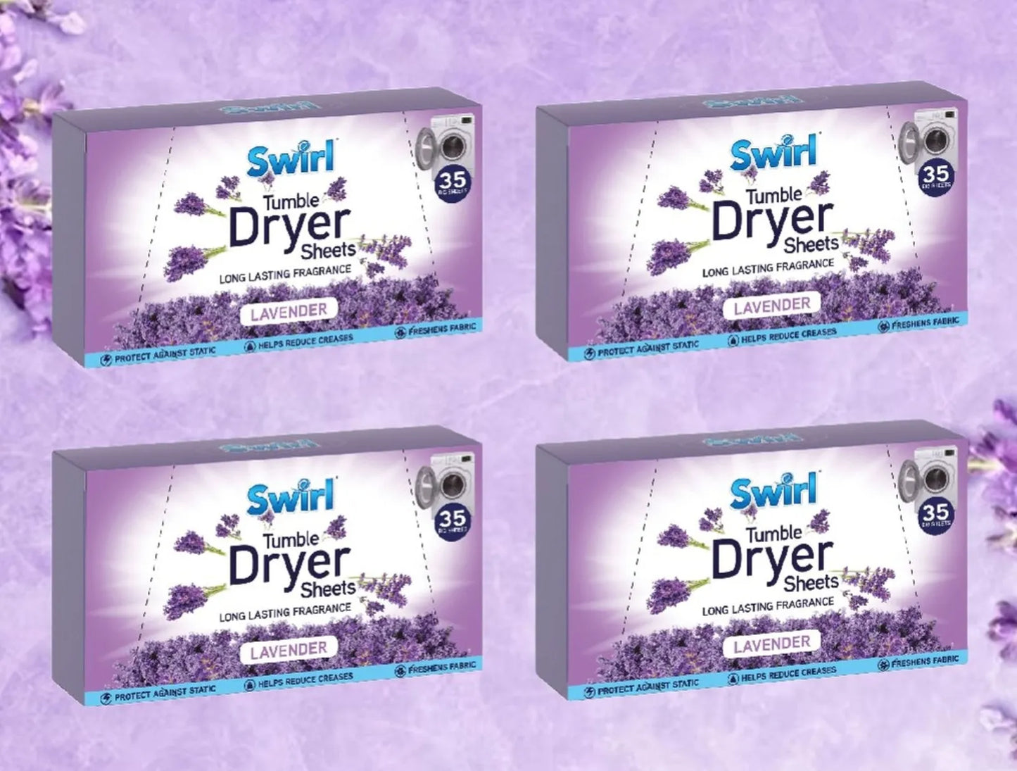 Swirl Tumble Dryer Sheets