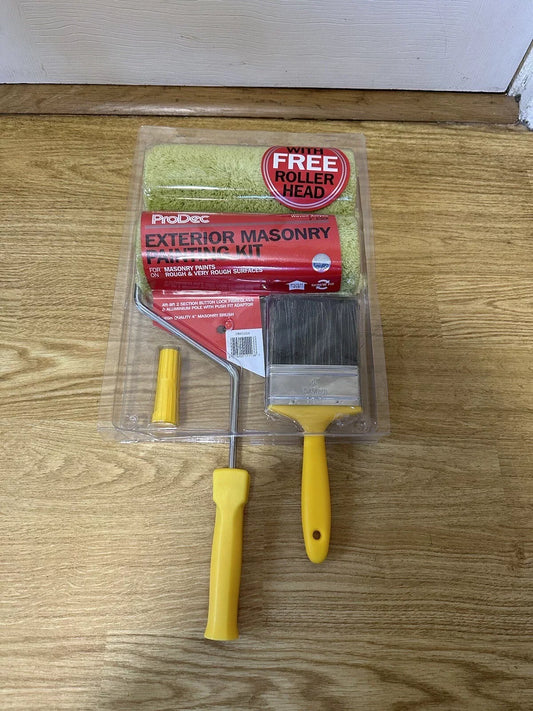 Rodo Twin Head Masonry Kit & Pole 9"