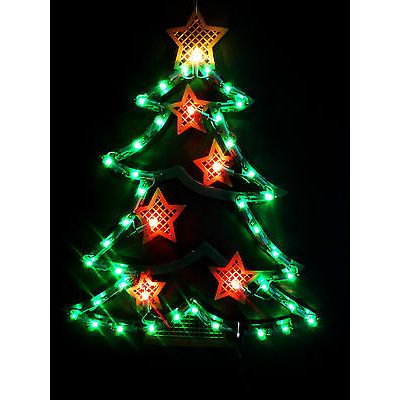 Premier Xmas Tree Tinsel Light 90 Multi LEDs