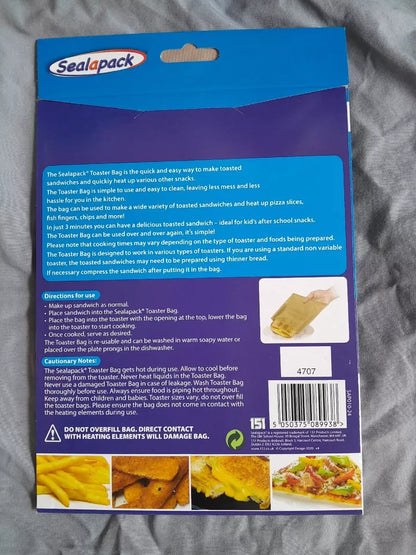 Sealapack Toaster Bags 2 Pack