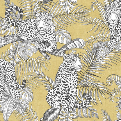 Muriva Darcy James Mamboa Ochre Wallpaper (173522)