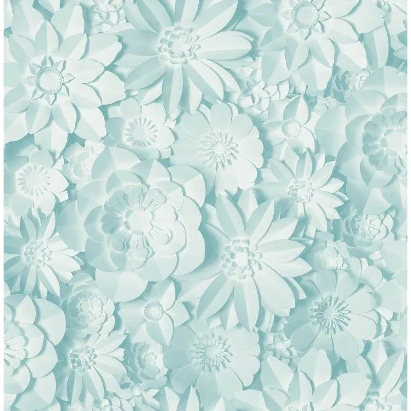 Papel pintado floral de dimensiones de decoración fina