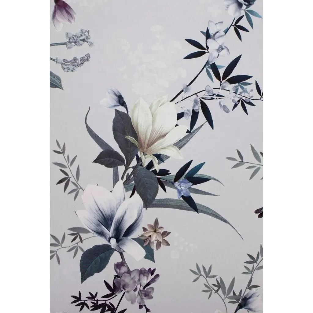 Papel pintado Muriva Lipsy gris (144052)