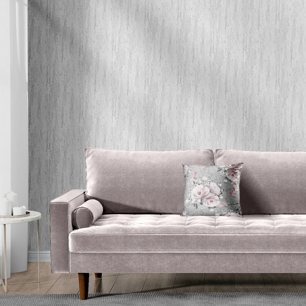 Muriva Oleana Texture Grey Wallpaper (703081)
