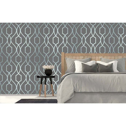 Fine Decor UK Apex Trellis Wallpaper