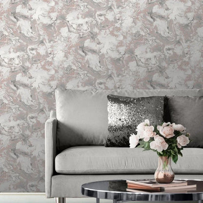 Muriva Elixir Rose Gold Wallpaper (166502)