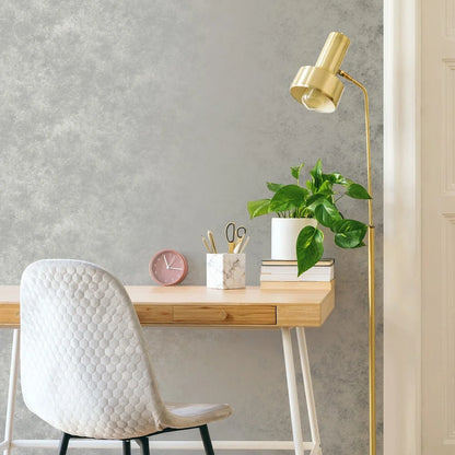 Graham & Brown Gilded Concrete Pearl Wallpaper (115725)