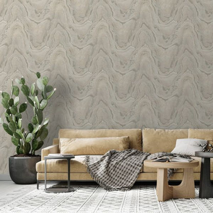 Muriva Woodgrain Natural Wallpaper (199501)