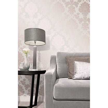 Fine Decor Quartz Damask  Wallpaper