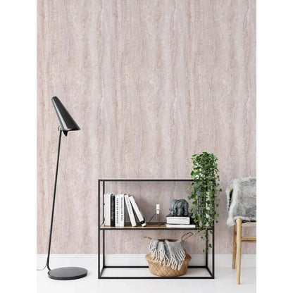 Muriva Eterna Marble Blush Pink Wallpaper (186513)