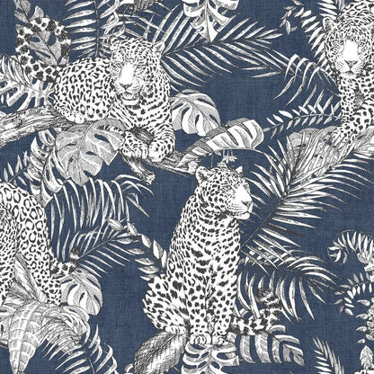 Muriva Darcy James Mamboa Navy Blue Wallpaper (173523)