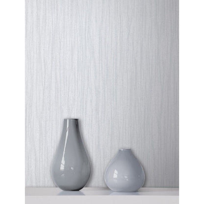 Papel pintado gris textura Milano de Fine Decor (M95574)