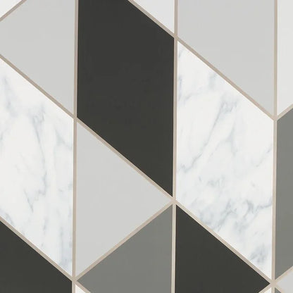 Graham & Brown Marble Geo Wallpaper