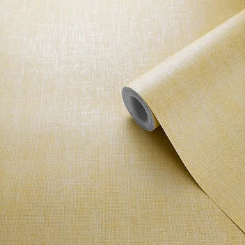 Muriva Darcy James Papier peint lin ocre (173532)