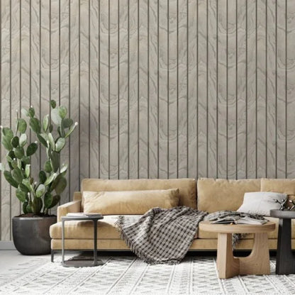 Muriva Woodgrain Panel Natural Wallpaper (193501)