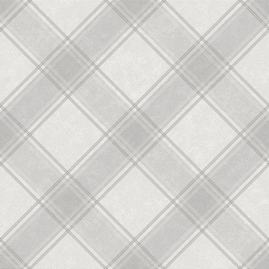 Holden Aidan Check Grey Wallpaper (90740)
