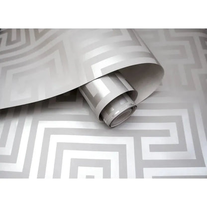 Holden Glistening Maze Grey Wallpaper (12910)