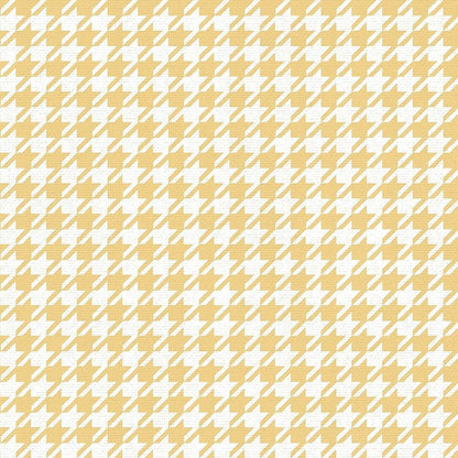 Muriva Houndstooth Ochre & White Wallpaper (179503)