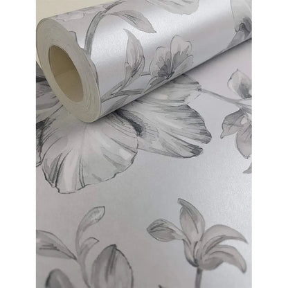 Papel pintado floral Lucia de decoración fina