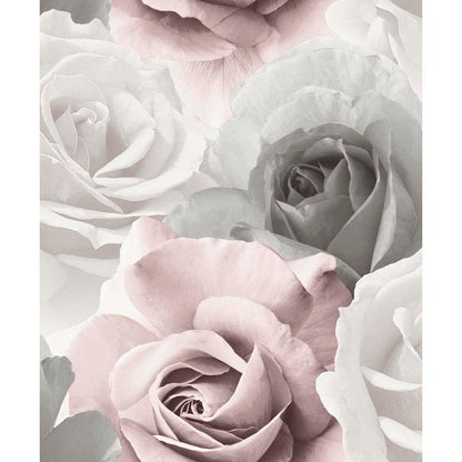 Muriva Rhoda Rose Papier peint rose (203501)