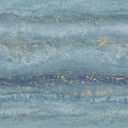 Muriva Semper Marble Teal Wallpaper (189504)