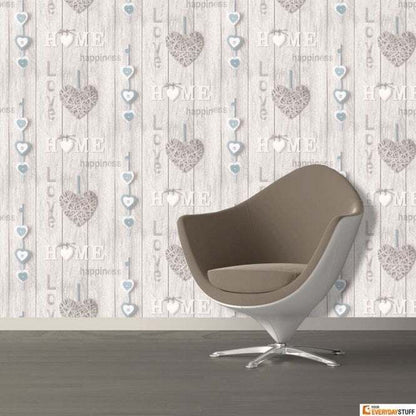 Fine Decor Love Your Home Wallpaper