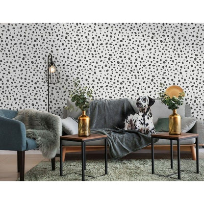 Holden Dalmations Black and White Wallpaper (12940)