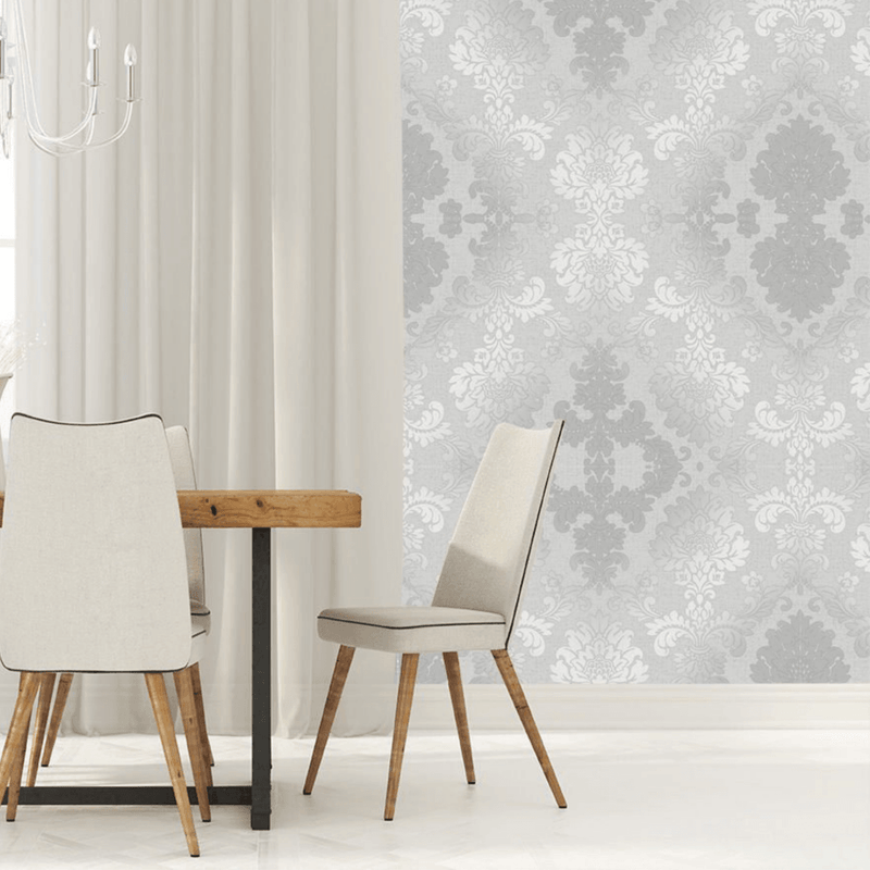 Fine Decor Quartz Damask  Wallpaper