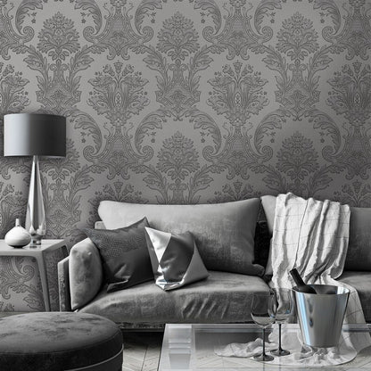 Belgravia Amara Damask Wallpaper