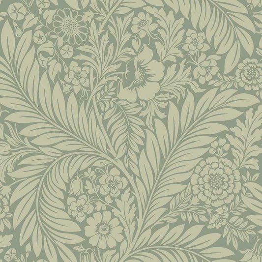 Belgravia Florence Floral Green Wallpaper (720)
