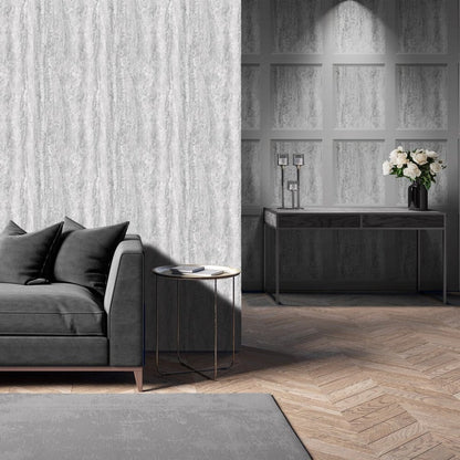 Muriva Eterna Marble Grey Wallpaper (186511)