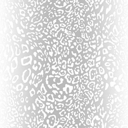 Muriva Leopard Skin Silver Wallpaper (168501)