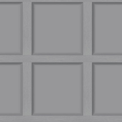 Holden Modern Panel Grey Wallpaper (12981)