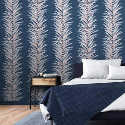 Muriva Dhara Blue Wallpaper (191503)