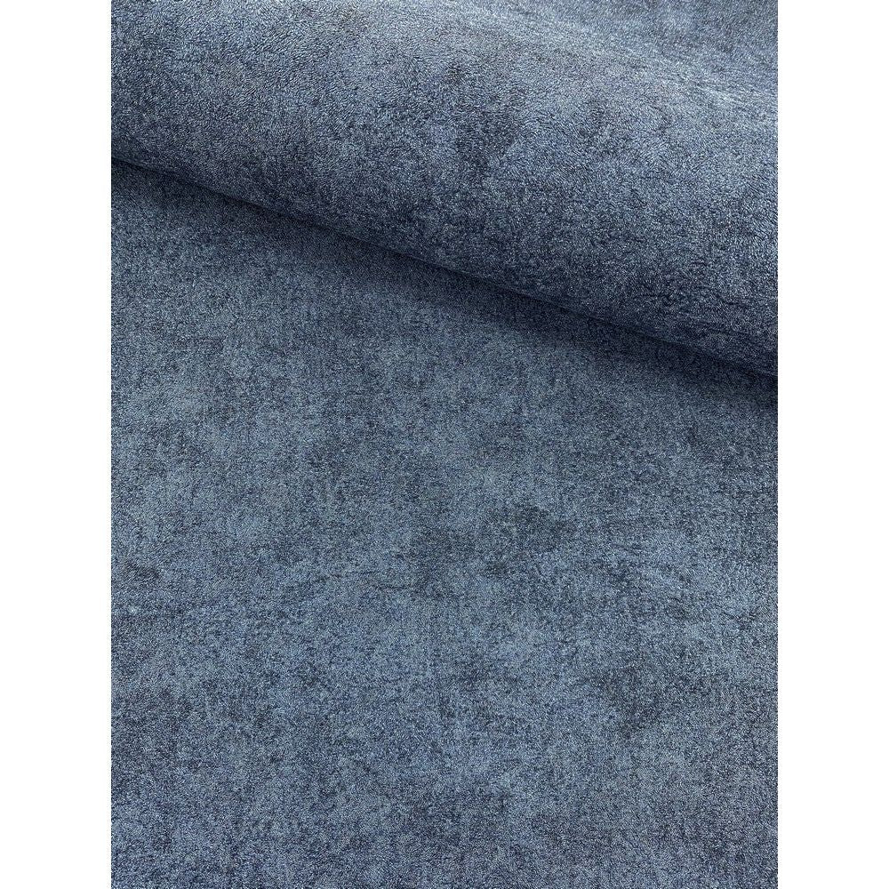 Muriva Bettany Texture Blue Wallpaper (703062)
