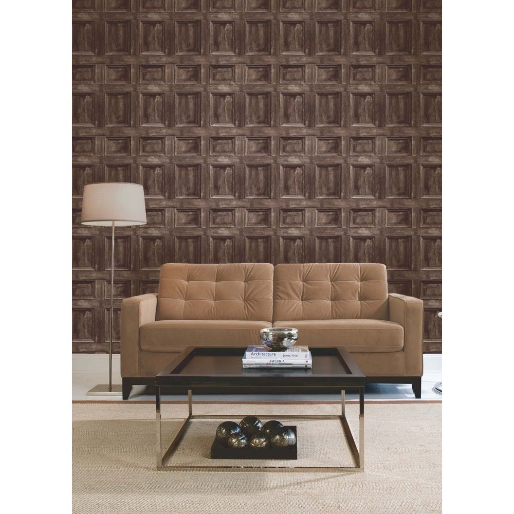 Fine Decor Distinctive Wood Panel Wallpaper