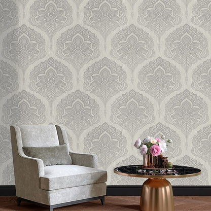 Belgravia Oria Damask Wallpaper