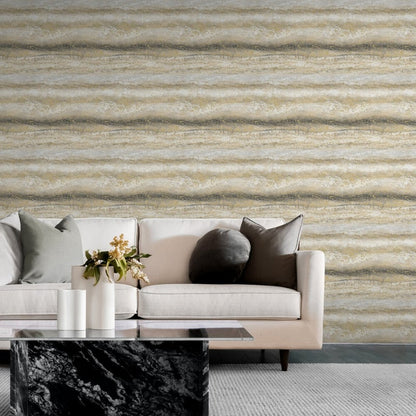 Muriva Semper Marble Gold Wallpaper (189502)