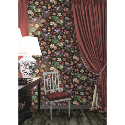 Papel pintado floral Brigette Muriva (337518)