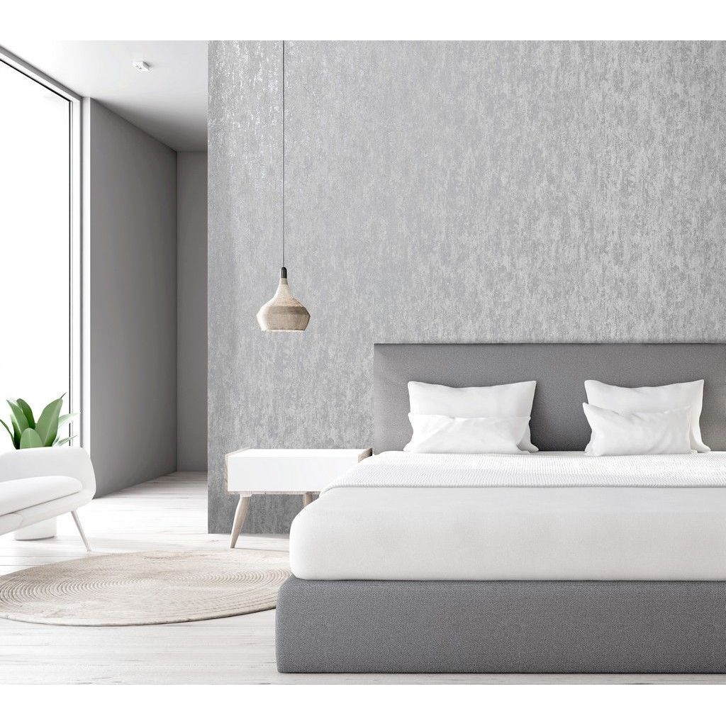 Holden Industrial Texture Grey Wallpaper (12840)
