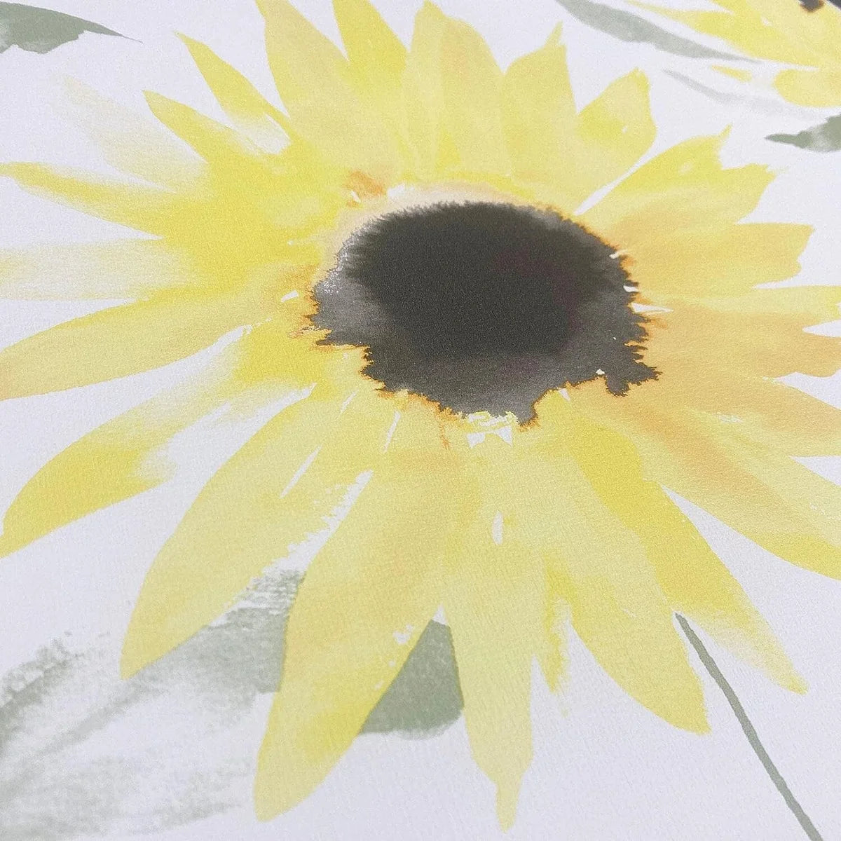 Papier peint jaune tournesols peints Muriva (206521)