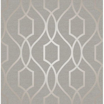 Fine Decor UK Apex Trellis Taupe/Grey Wallpaper (FD41997)