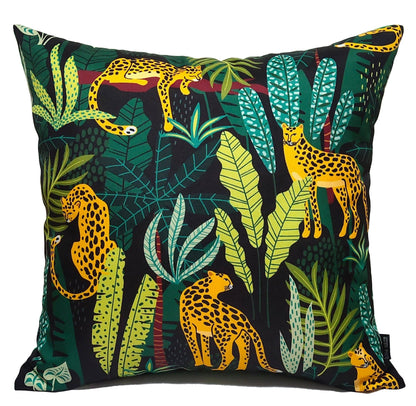 Safari Outdoor Waterproof Cushions 43x43cm Premium Comfort Durable Hollow-Fibre Filled Water-Resistant Stylish Decor for Patio Garden Beach Travel by OLIVIA ROCCO