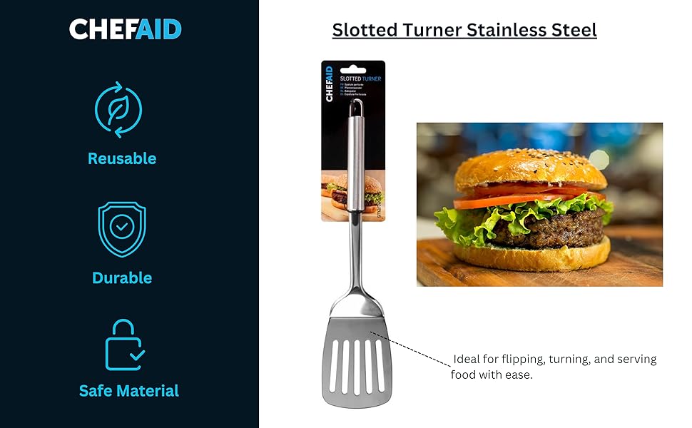 Chef Aid Slotted Turner