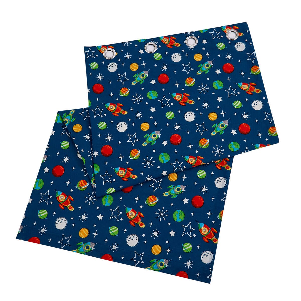 Space Explorer Kids Duvet Cover Set with Pillowcase Cotton Blend Space Themed Bedding for Boys and Girls Bedroom Decor by OLIVIA ROCCO