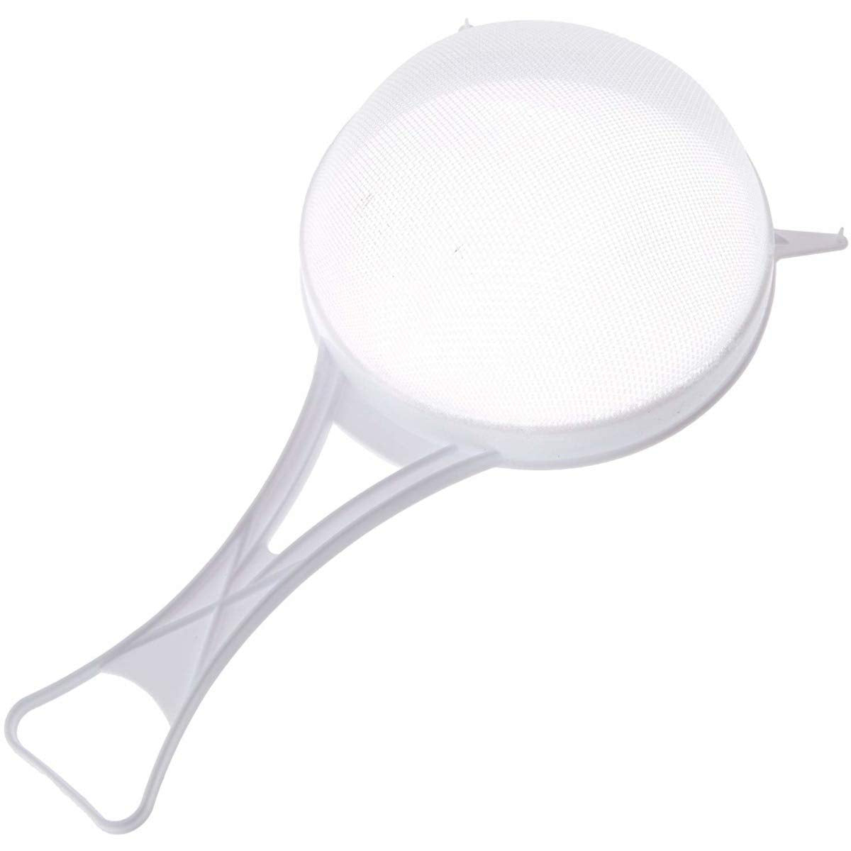 Chef Aid Strainer White Plastic Strainer, Nylon Mesh