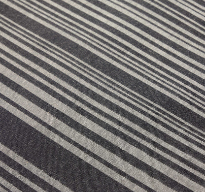 Stripe Jacquard Reversible Cotton Blend Duvet Cover Set with Pillowcases Luxurious Eco-Friendly Bedding for Master and Guest Bedrooms Multiple Sizes and Colours by OLIVIA ROCCO